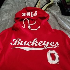 Pink Ohio State hoodie